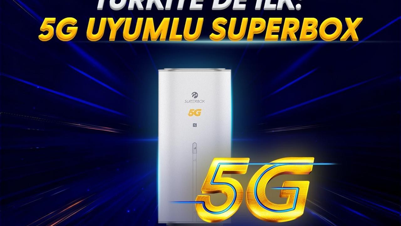 5G uyumlu Superbox'lar Turkcell'de