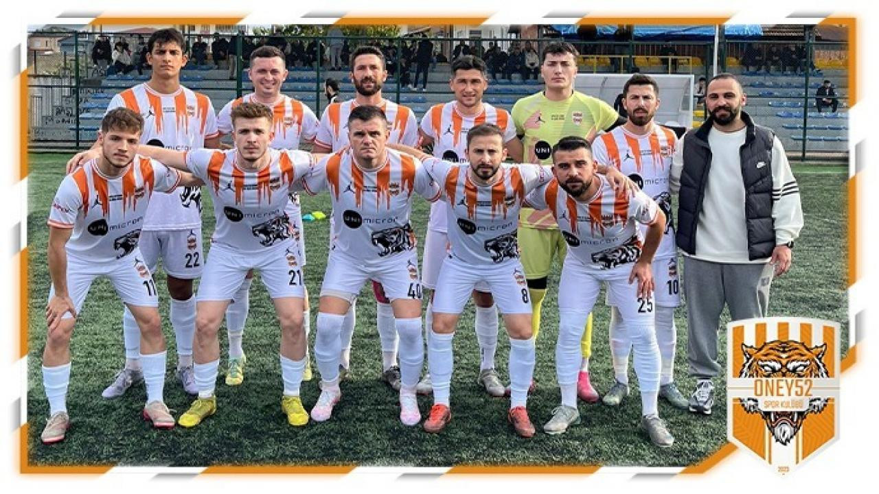 Oney 52 Spor'dan Fatsa Dumlupınar'a gol yağmuru